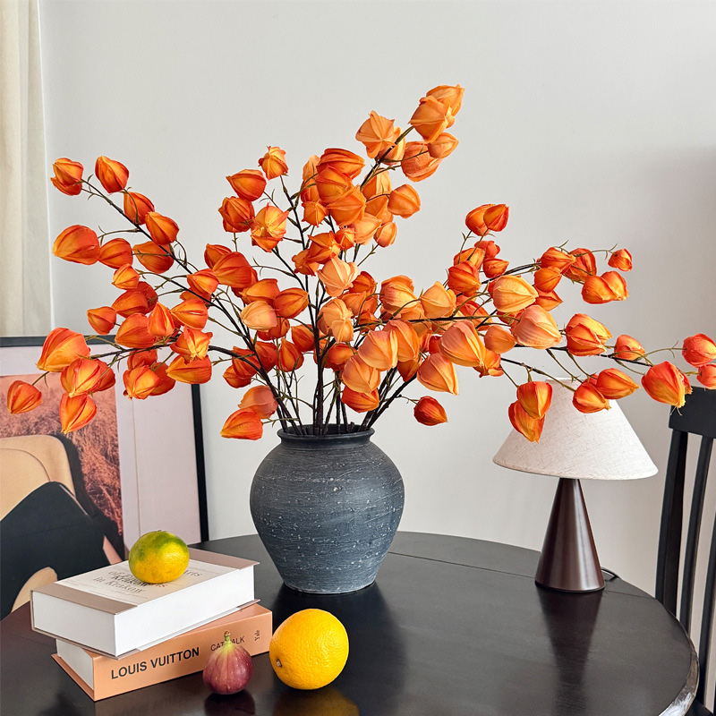 Wedding Floral Supply - Lanterne artificielle 1m, branche de fleur,