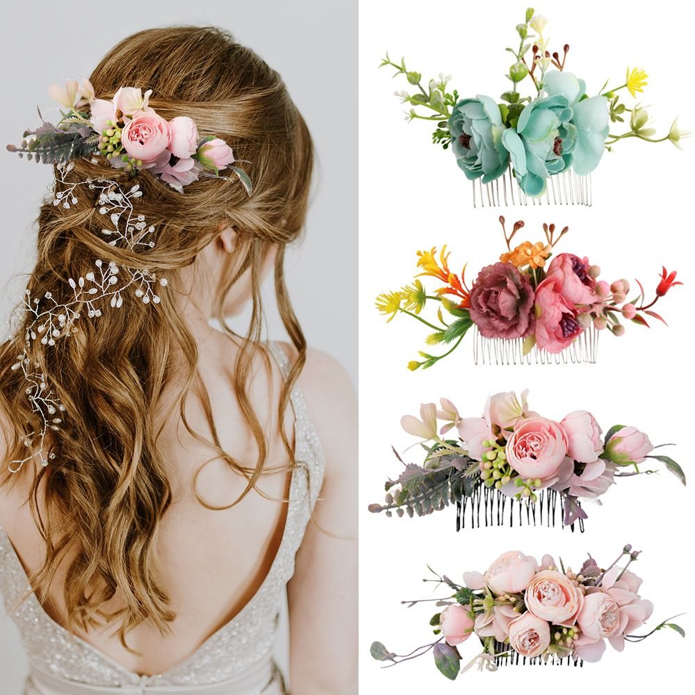 Wedding Supply Store - Peigne à cheveux fleur pour patients