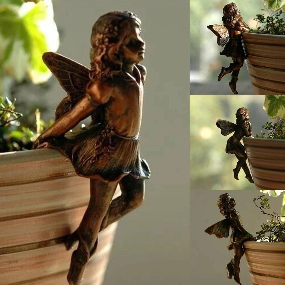 Flower Girl Basket - Nouvelle décoration en résine pour pot