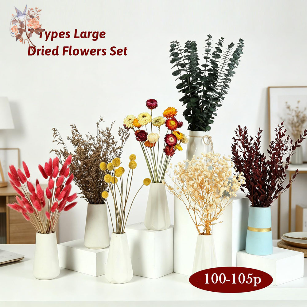 Ensemble de fleurs séchées en  - Wedding Floral Supply avis et prix