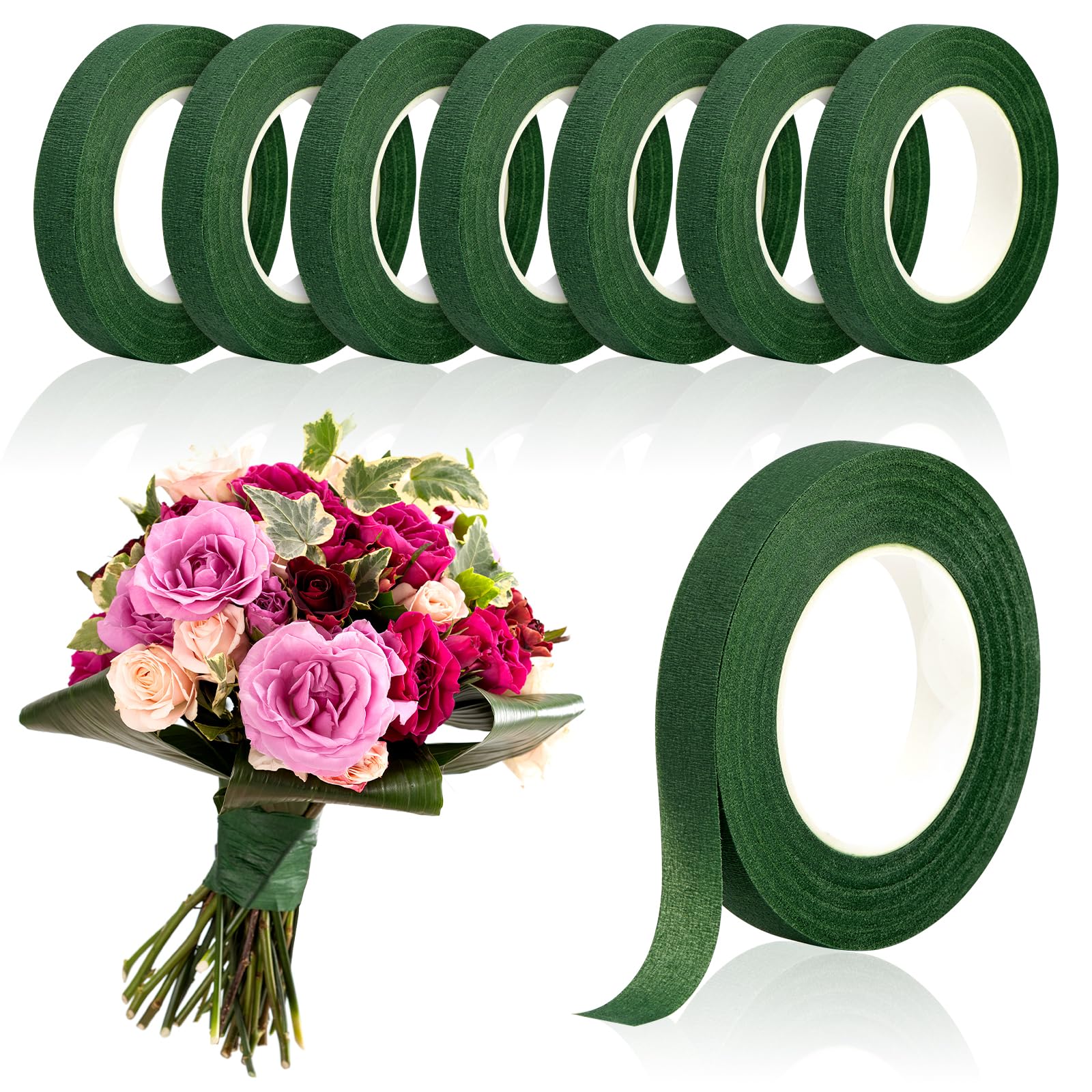 Ruban floral vert de 20 yards, - Wedding Floral Supply avis et prix