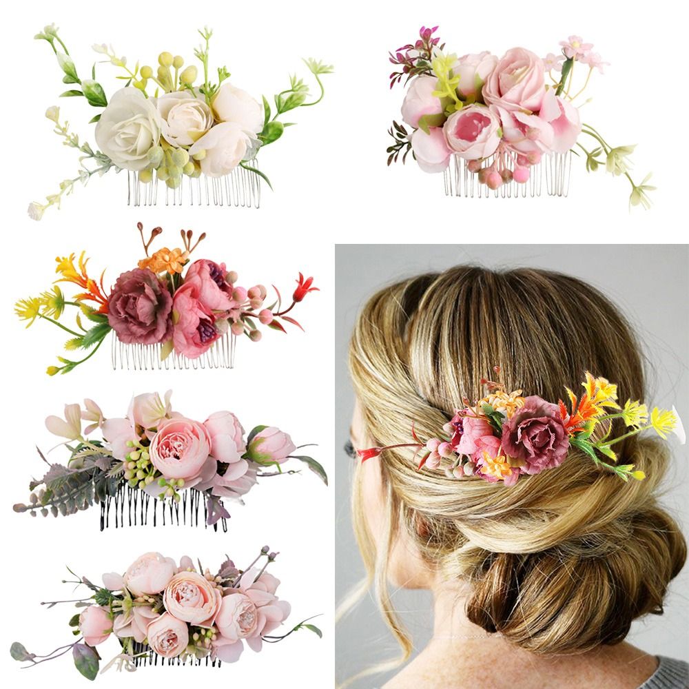 Peigne à cheveux fleur pour pa - Wedding Supply Store avis et prix