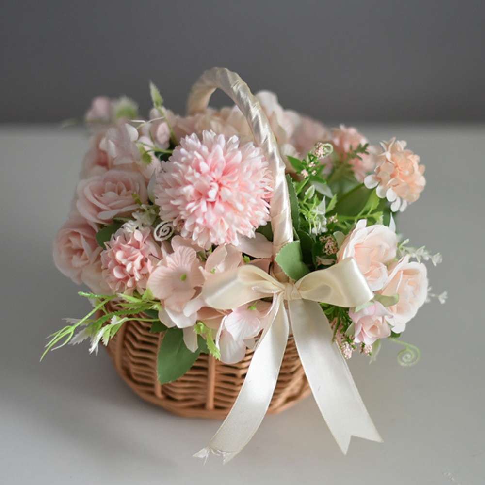 Panier en osier tressé, avec a - Flower Girl Basket avis et prix