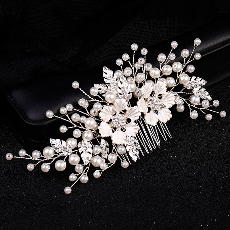 Peigne à cheveux fleur perle d - Wedding Supply Store avis et prix