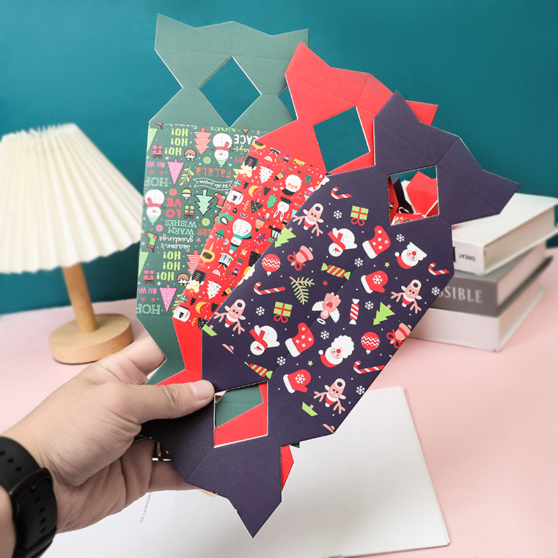 12 boîtes de bonbons de Noël e - Papercraft Supply Ribbon avis et prix