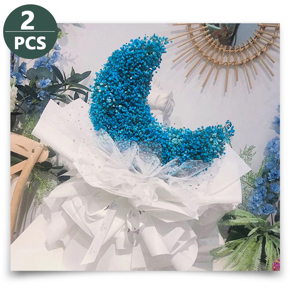 2 pièces, forme de lune, mouss - Wedding Floral Supply avis et prix