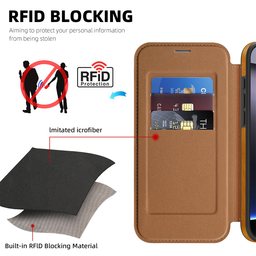 Étui de téléphone en cuir à ra - Place Card Holder avis et prix
