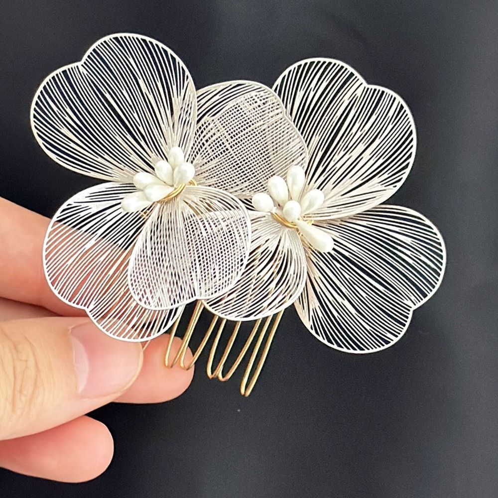 Peigne à cheveux de mariée cre - Wedding Supply Store avis et prix