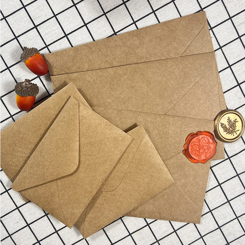 Enveloppes en papier Kraft bru - Wedding Supply Business avis et prix